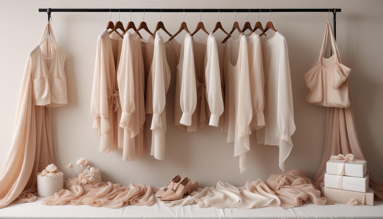 İpek ve Şifon İle Minimalist Gardırop Tasarımı